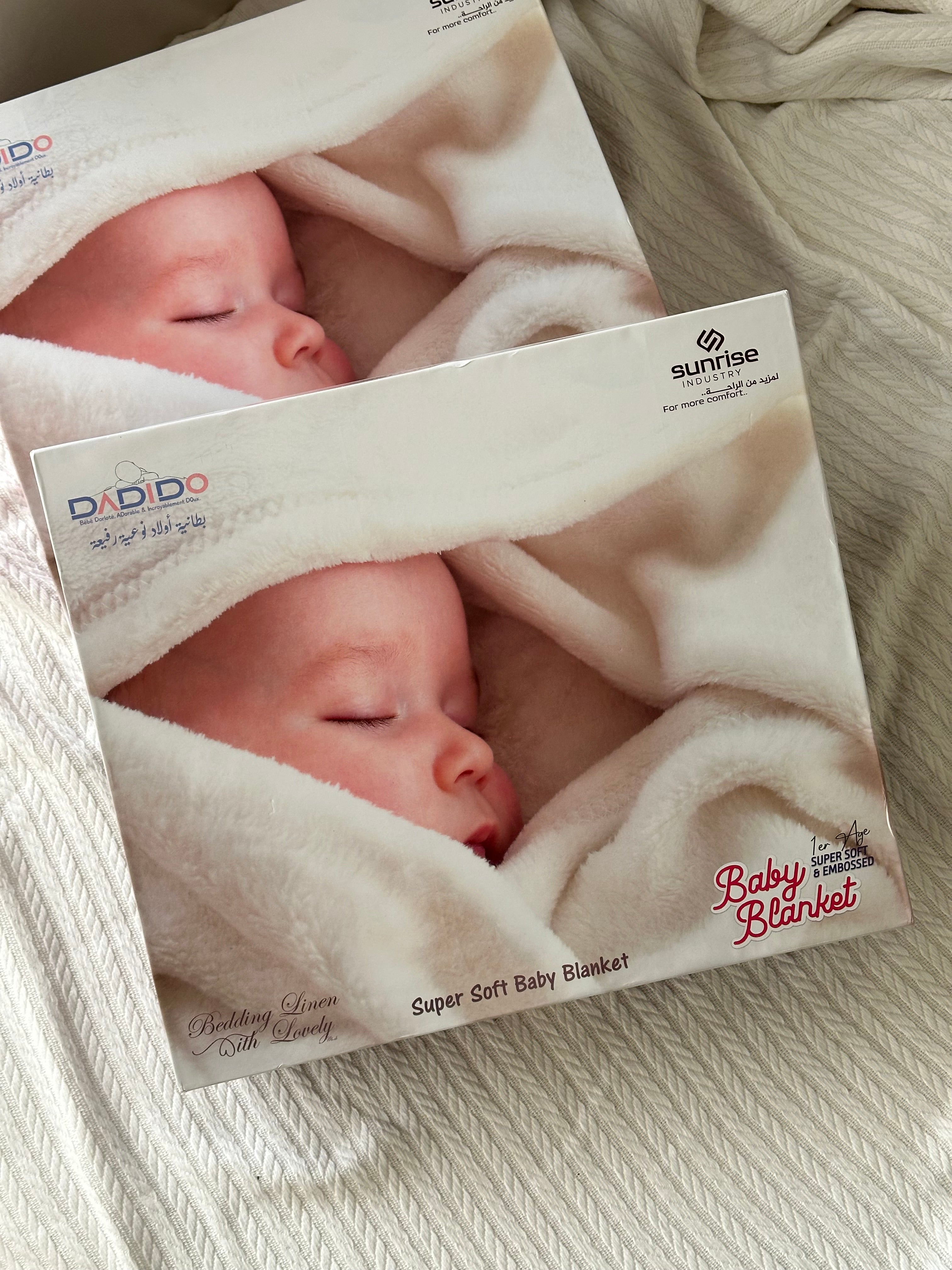 Couverture pour bébé | بطانية فاخرة للمولود الجديد